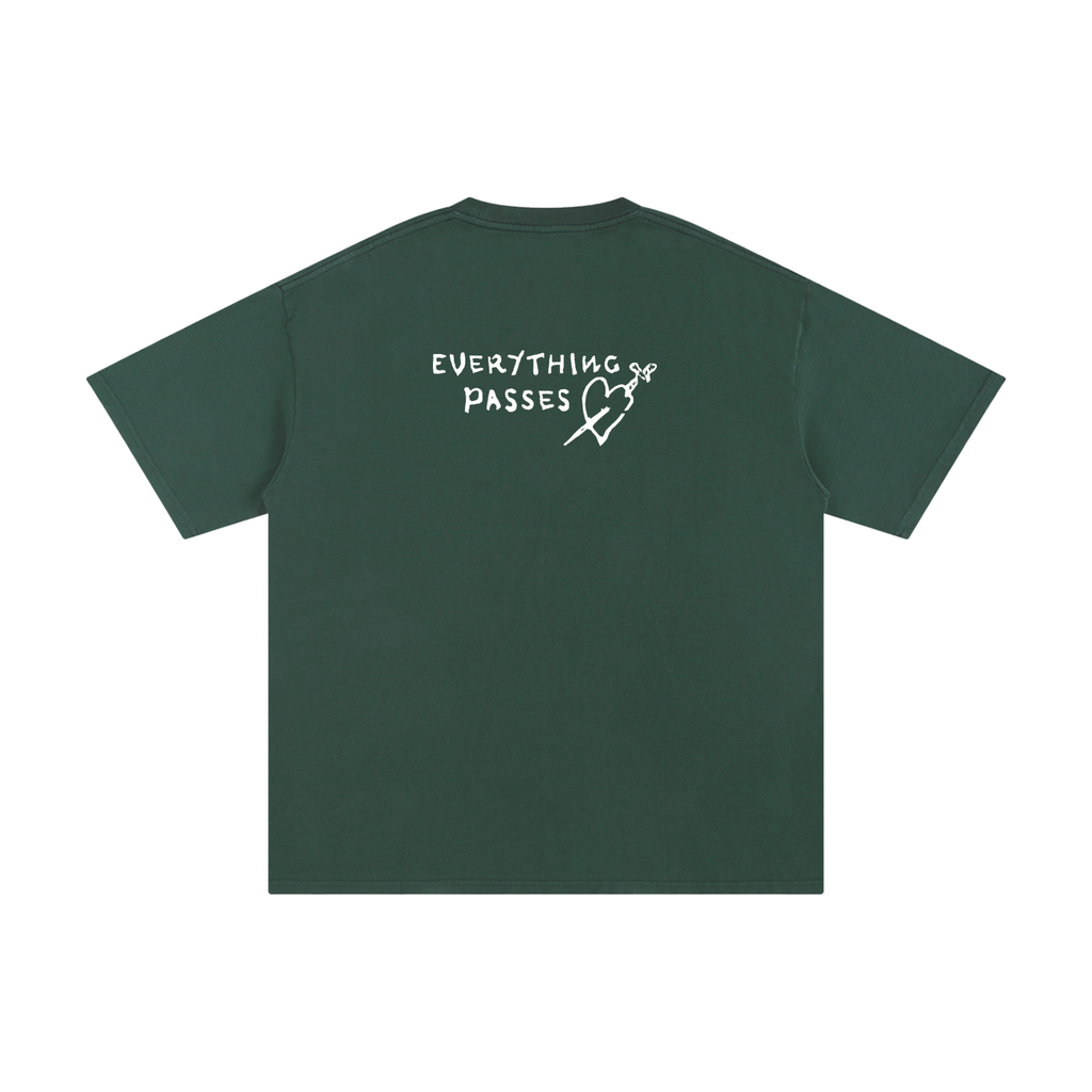 HEART TEE - FOREST