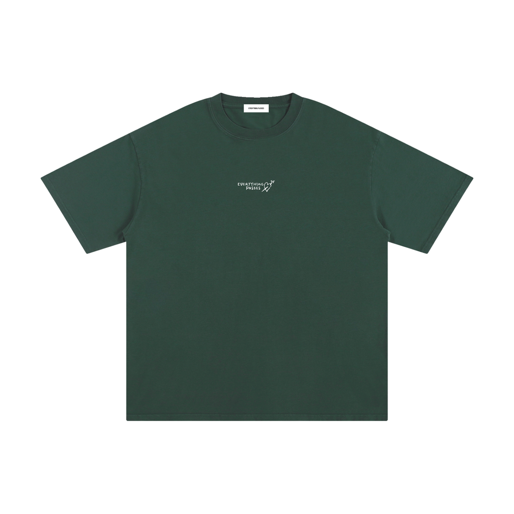 HEART TEE - FOREST