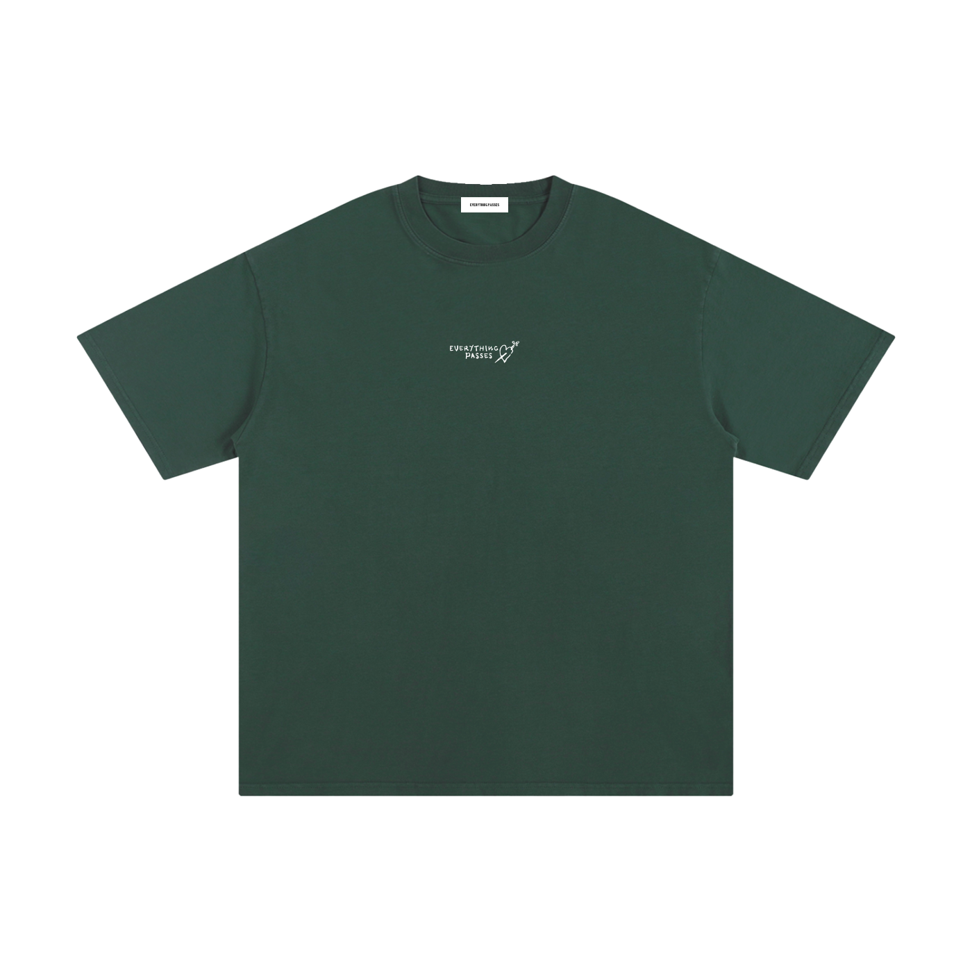HEART TEE - FOREST