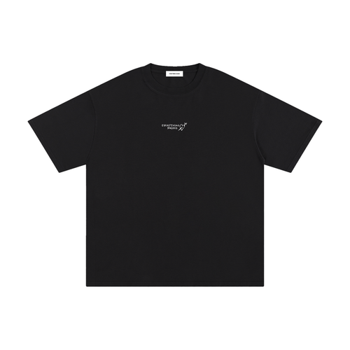 HEART TEE - BLACK